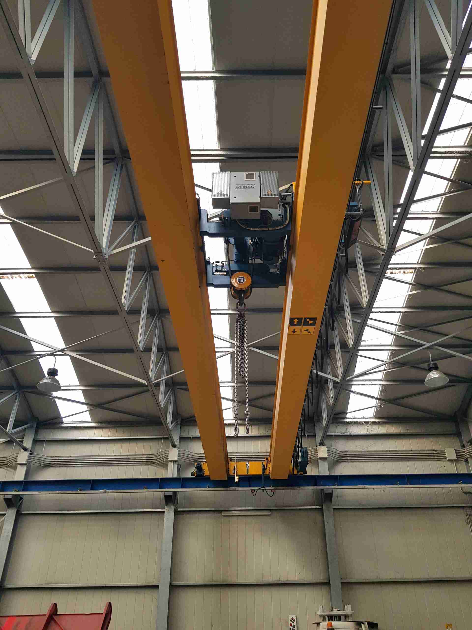 Buy Used Demag Double-Girder Bridge Crane 10 Tons - Industrial Solutions