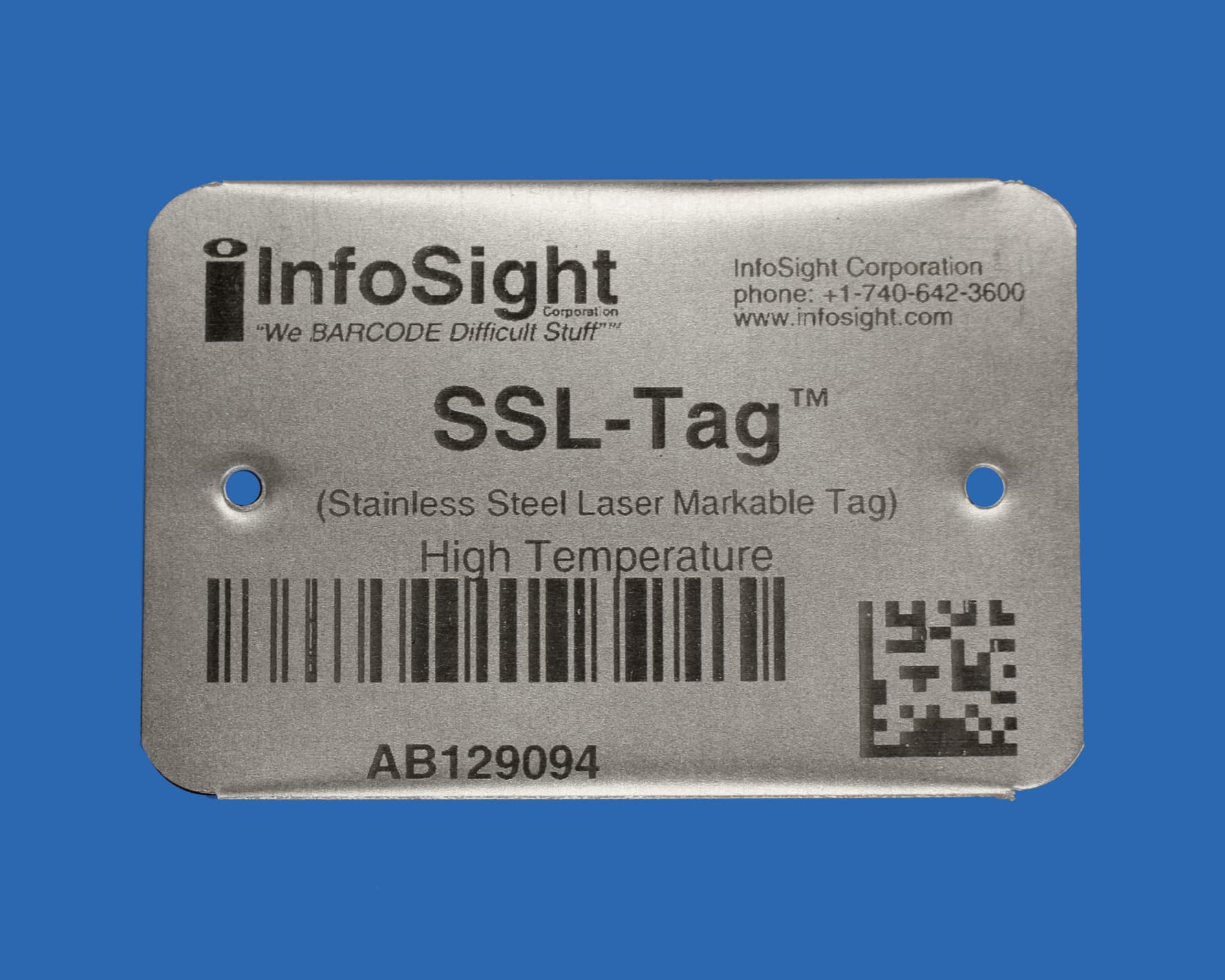 Industrial Tags - InfoSight Corporation