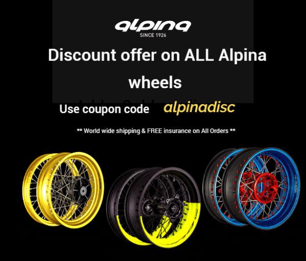Honda Transalp 750 Alpina Tubeless | Alpina UK