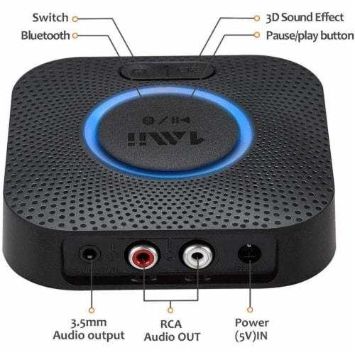 1Mii B06 Plus Upgraded Bluetooth 5.0 Receiver HiFi Audio Adapter for ...