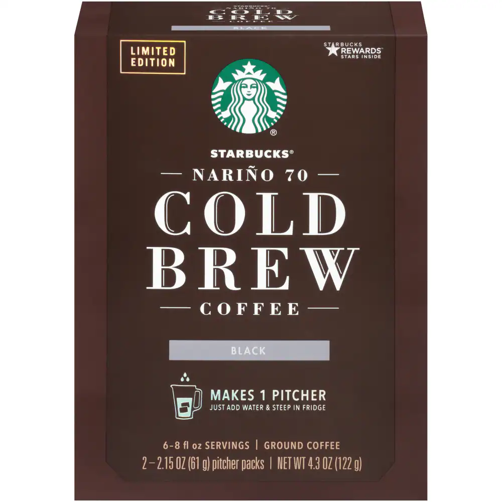 Starbucks Cold Brew Coarse Ground Pitcher Packs