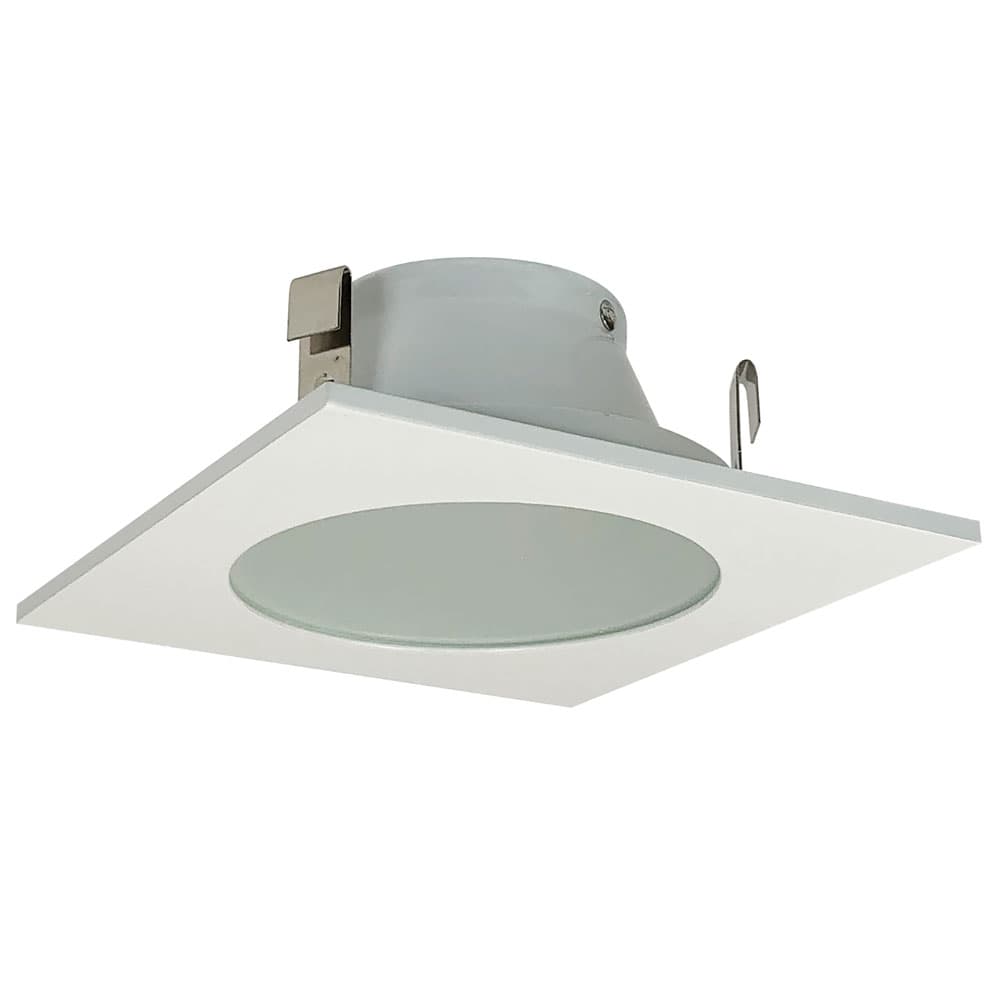 NL Series 4IN SQ Frosted Flat Lens Trim by Nora Lighting | NL-4826W ...