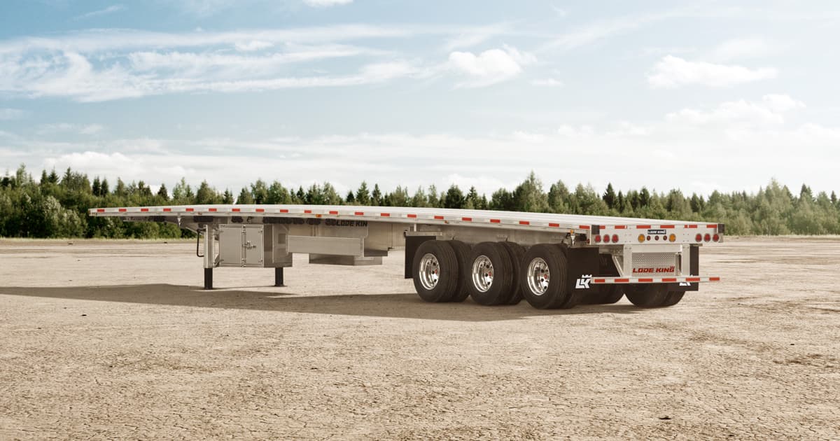 Brilliance Aluminum Flatbed Trailers - Features - Lode King