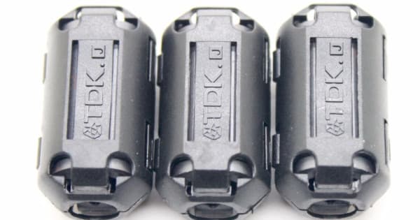TDK ZCAT 1730-0730 RFI EMI Cable Filter Ferrite Core Clip On 7mm Cable ...