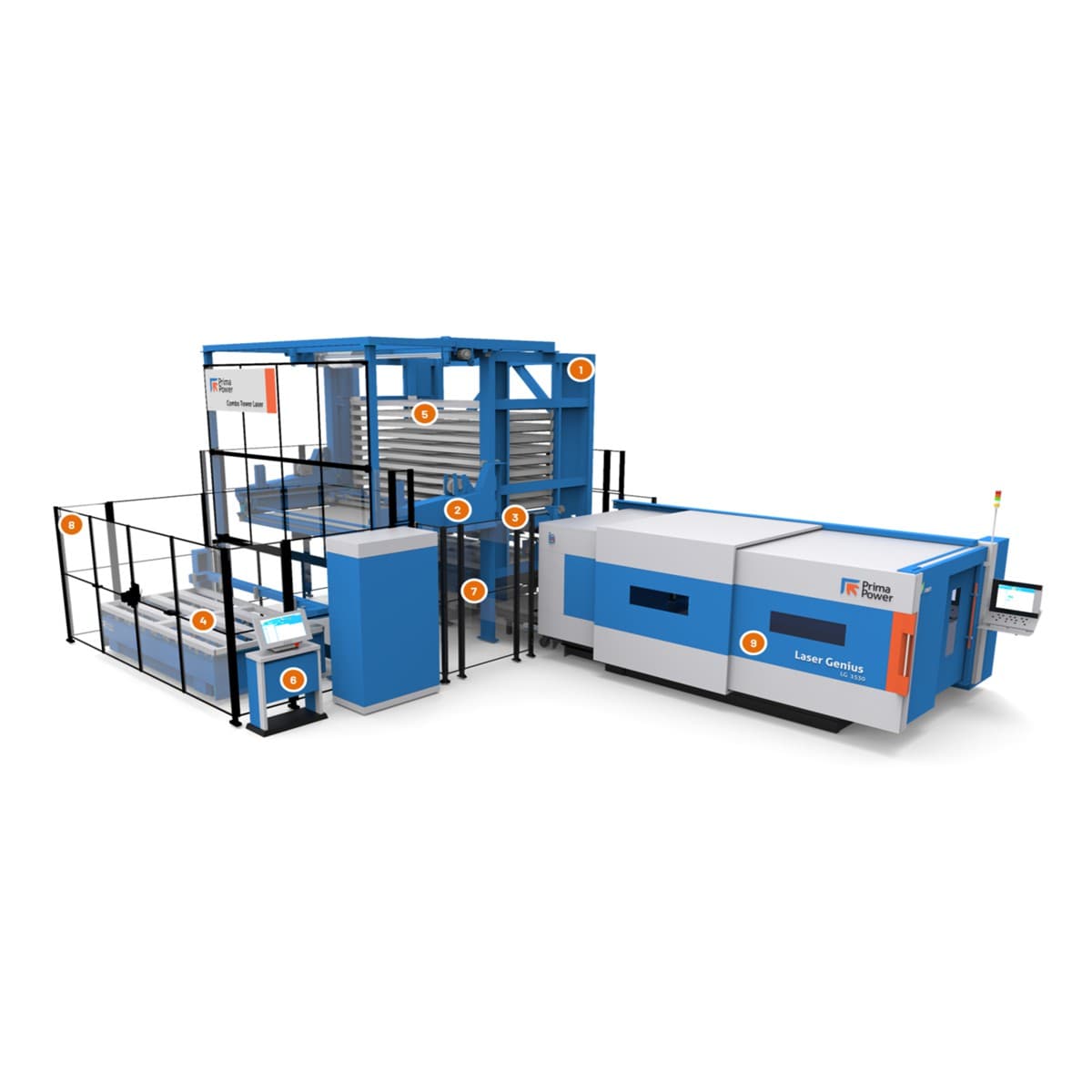 Prima Power Combo Tower Laser - Lorsel Group
