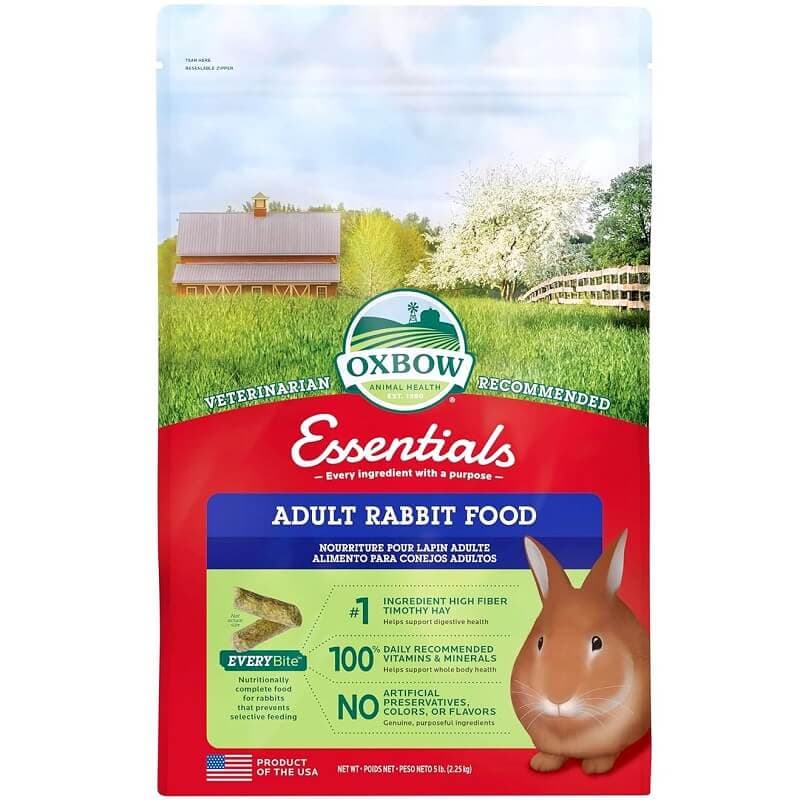 Oxbow Essentials Young/Adult Rabbit food, 2.25kg pellets - LoyalPetZone ...