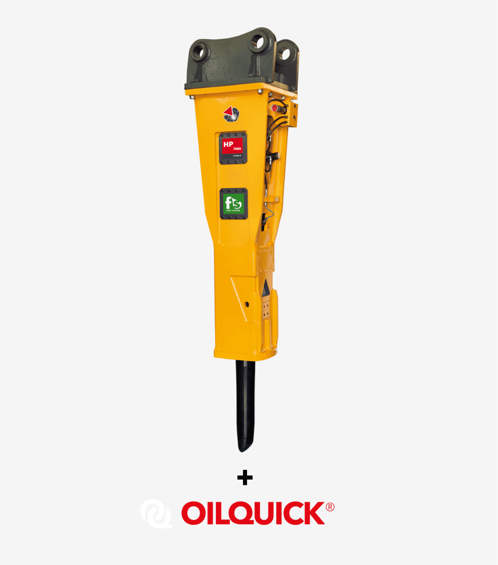 Indeco HP7000 Hydraulikhammer mit Schnellwechsler OilQuick OQ80 for sale