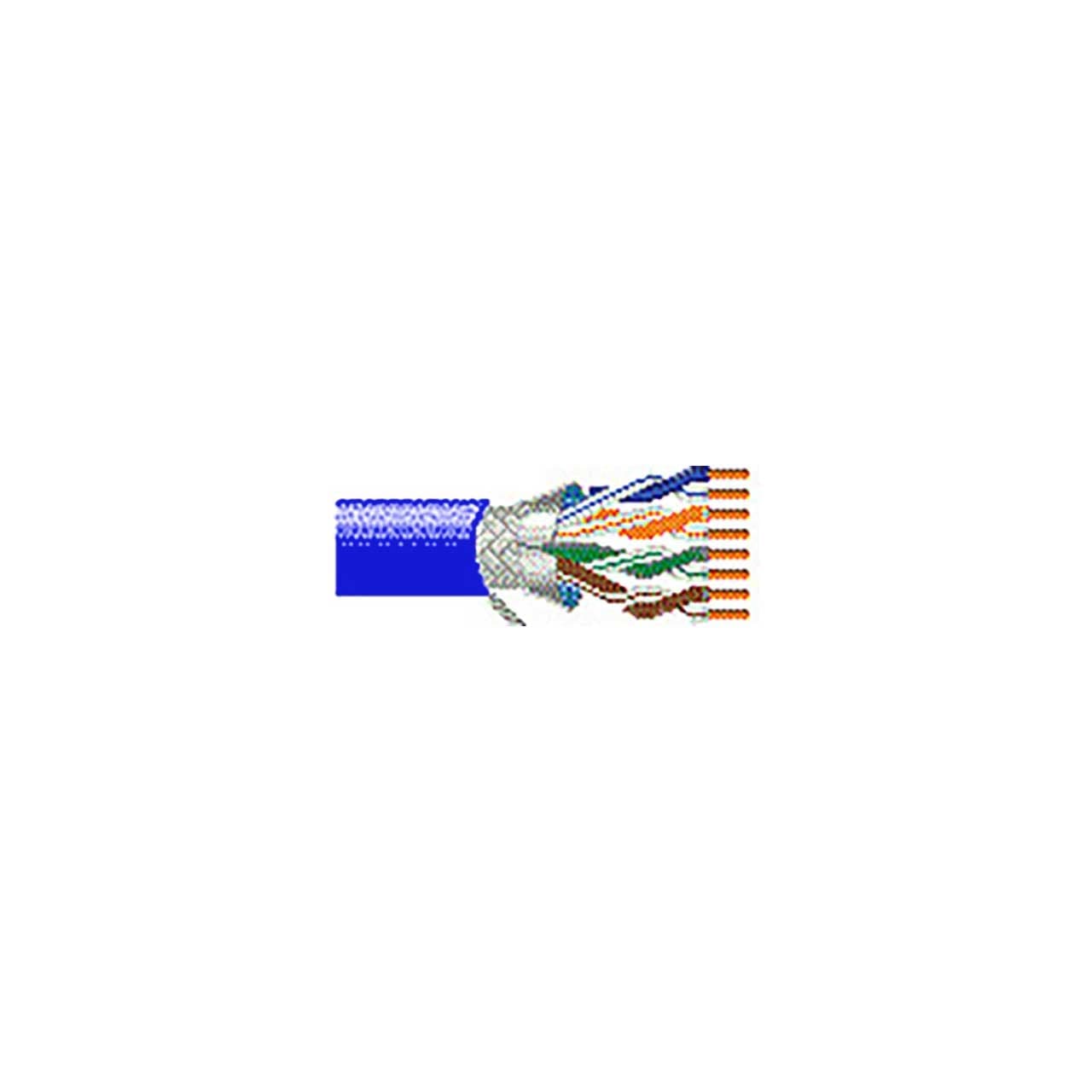 Belden 7921A Paired- CAT5e DataTuff Twisted Pair Cable 1000ft Blue