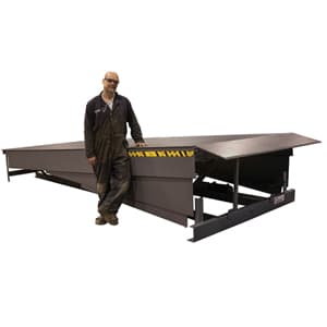 Pentalift Equipment: 16-foot-long hydraulic dock leveler - Material ...