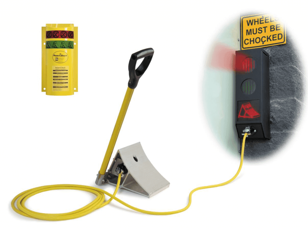 Use Dock Wheel Chocks Blue Giant Interlock Chock | The Intelligent