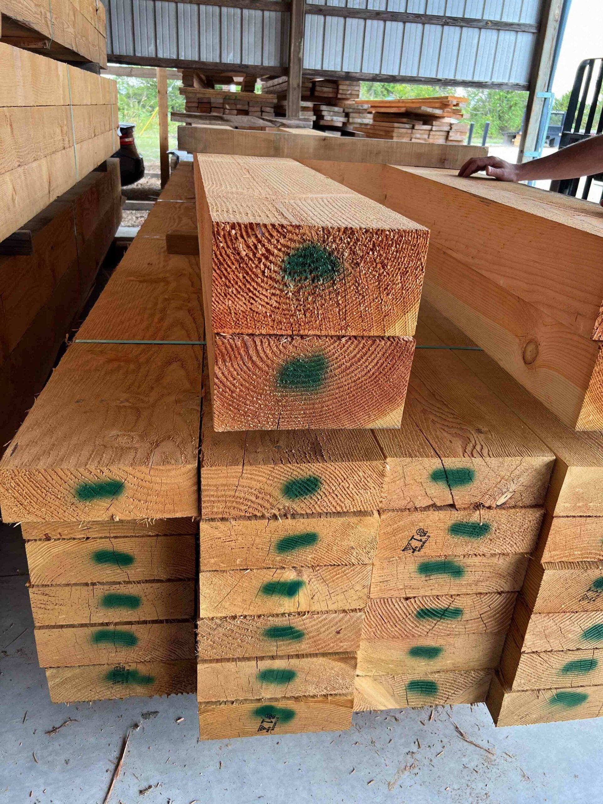 6x12 Douglas Fir Timber | Timber & Beam Supply