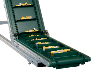 Cleated Belt Conveyors | Stainless Steel & Aluminum | mk