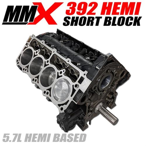 392 HEMI Stroker Engine Short Block - 5.7L Based by Modern Muscle ...