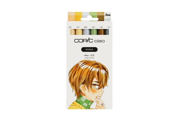 COPIC Marker Ciao Manga Set 22075587 Hiro 6 Stück - Paul Morger AG ...