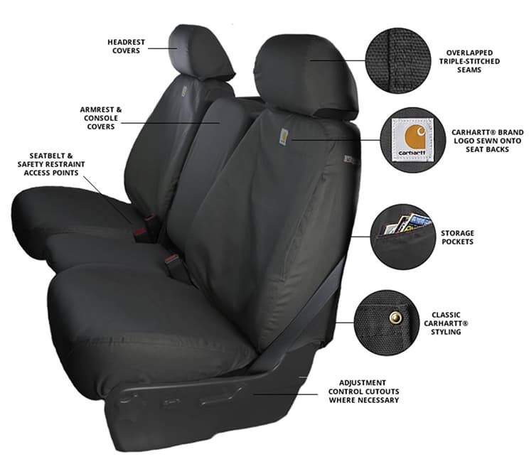 Covercraft Carhartt® SeatSaver Seat Covers | CoverItCanada