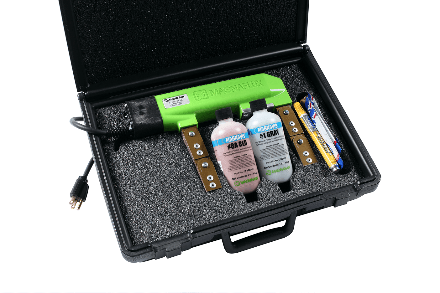 Magnaflux Magnvis® Y-7 AC/DC Magnetic Particle Inspection Yoke Kit-230V ...