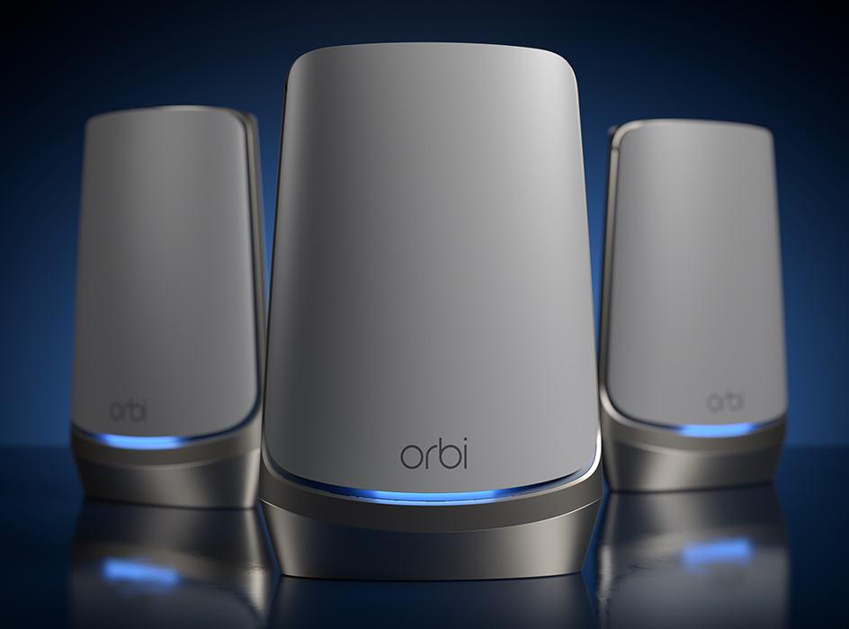 Orbi RBKE963 WiFi 6E-mesh-systeem, 3 stuks, Orbi 960-serie | NETGEAR