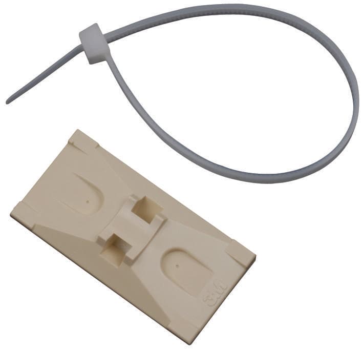 790 CABLE TIE & BASE ASSEMBLY - 3m - Cable Tie Mount, With Tie Assembly ...