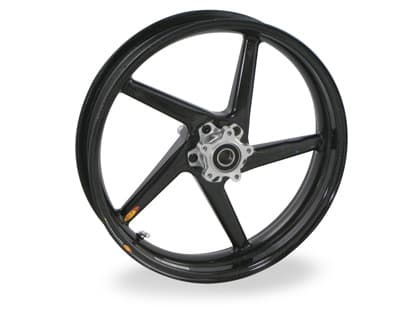 BST Black Diamond - 5 Swept Spoke Carbon Fiber Wheel Set (3.5"x17 ...