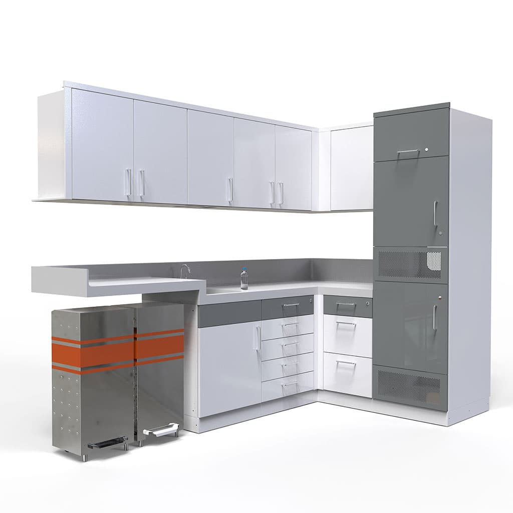 Medication Preparation Unit - Modular Cabinet Systems - Paloma