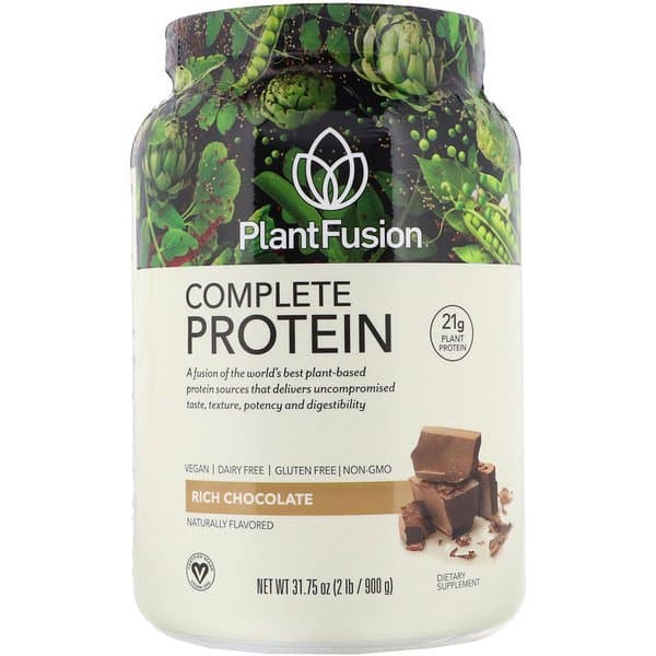 PlantFusion, Complete Protein, Rich Chocolate, 2 lb (900 g)Singapore