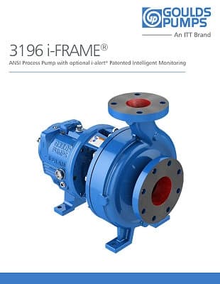 Goulds Pumps 3196 Maintenance Kits