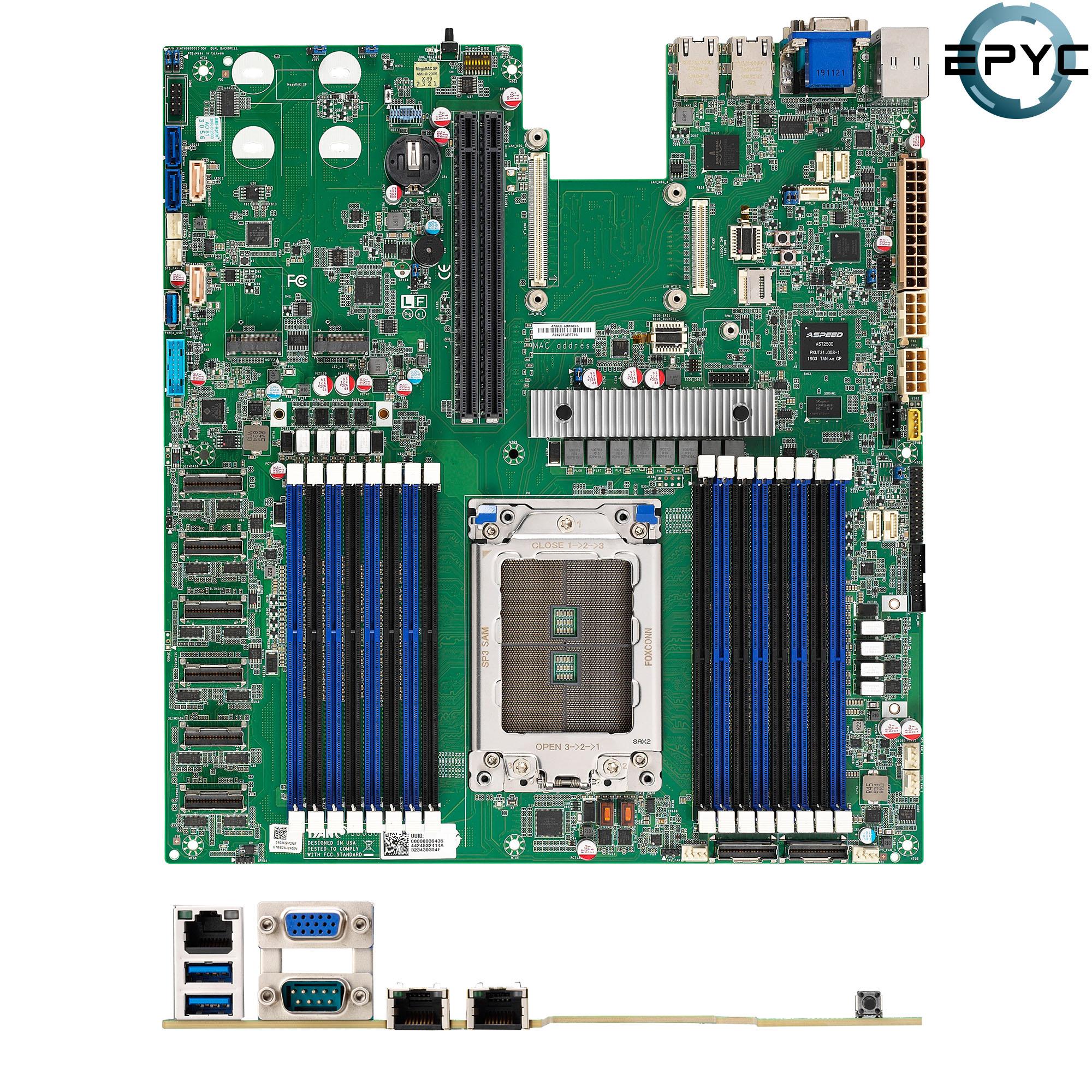 TYAN S8036GM2NE AMD Socket SP3 לוחות אם חלקי מחשב