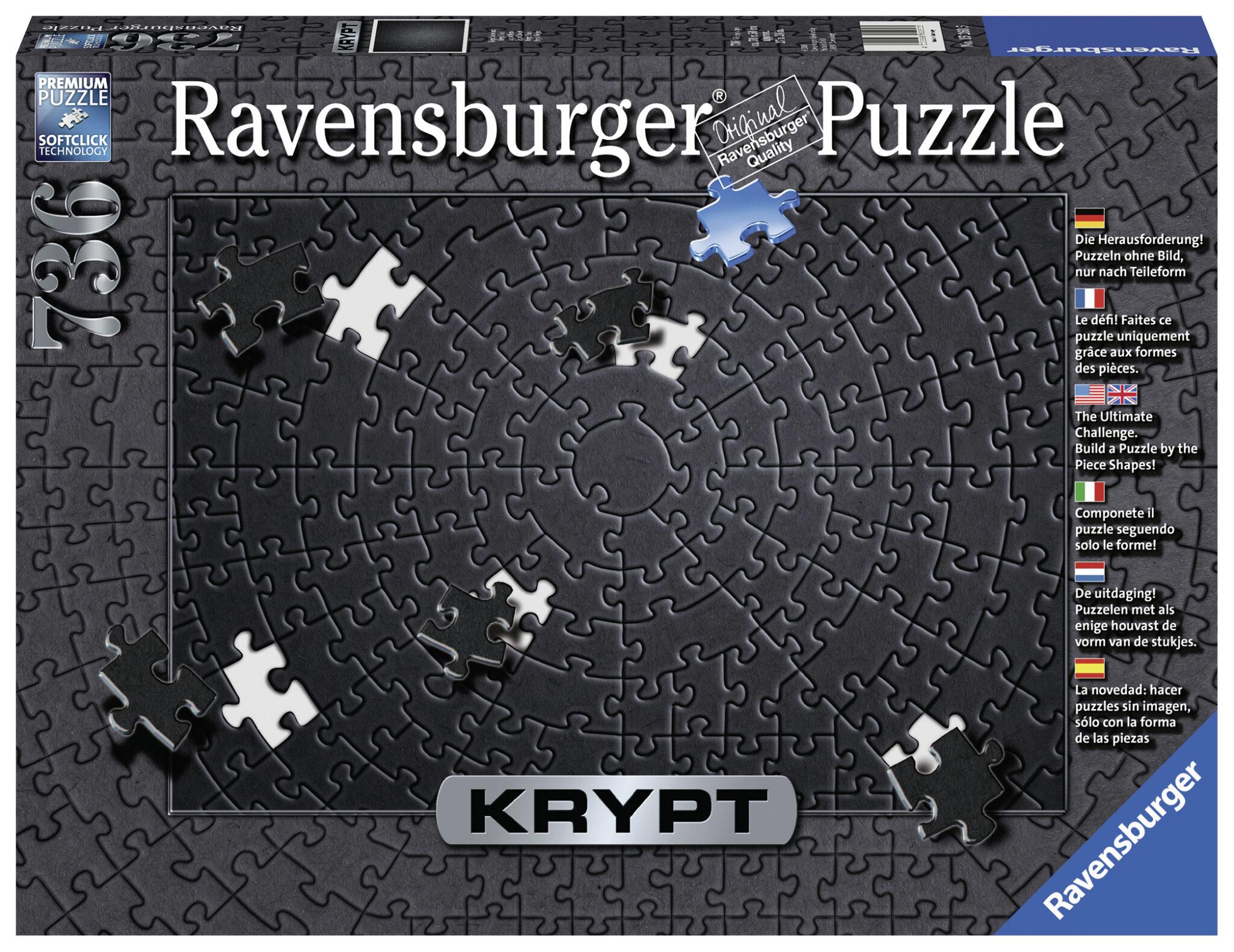 Ravensburger Krypt Black 736 - Premium Puzzles