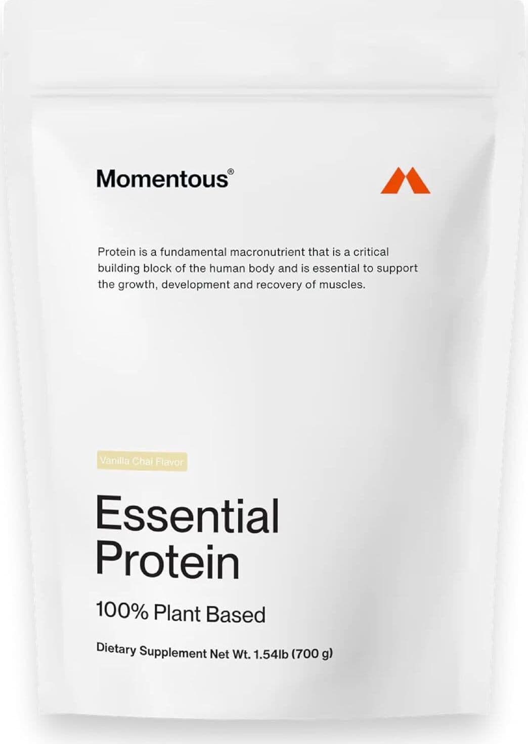 Momentous Essential Protein - 100% Plant Based | PricePlow