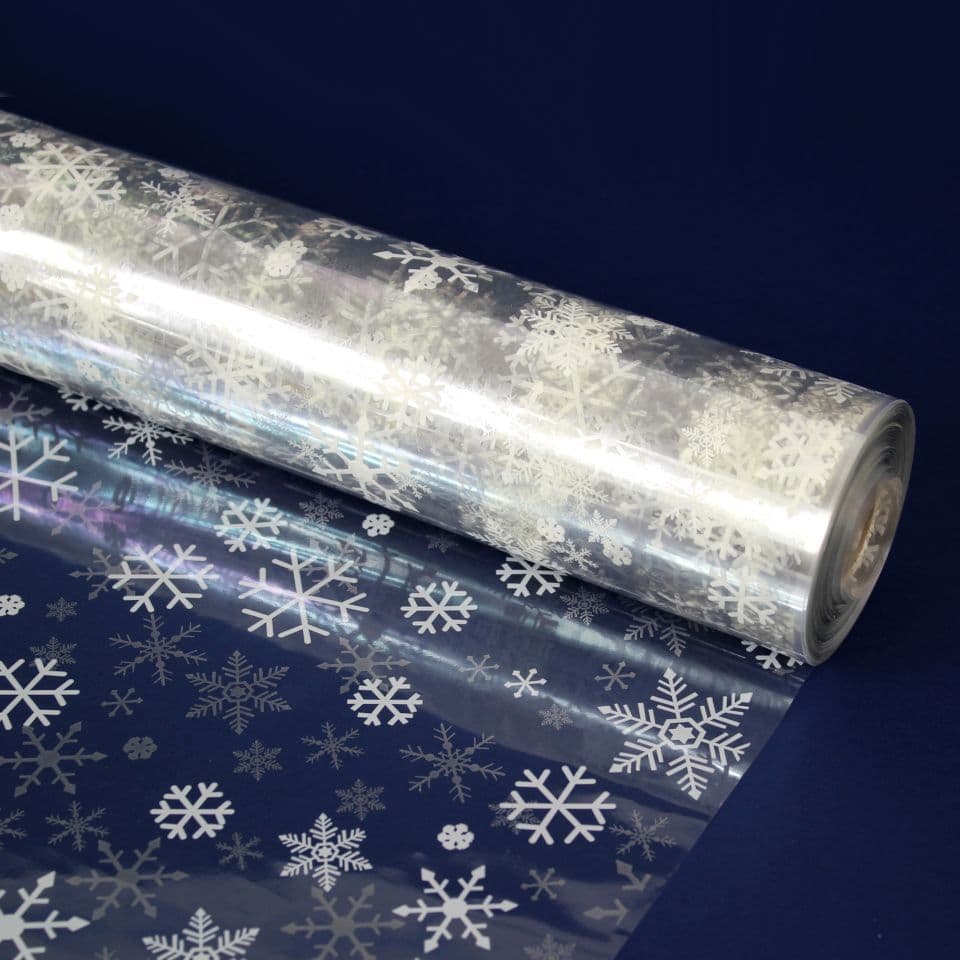 Custom printed cellophane rolls for florist