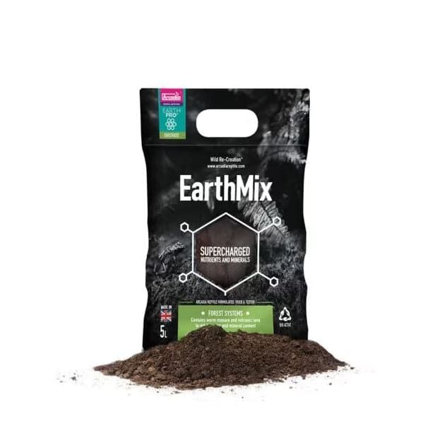 Arcadia EarthMix & EarthMix Arid Reptile Bio Active Soil Substrate 5L ...