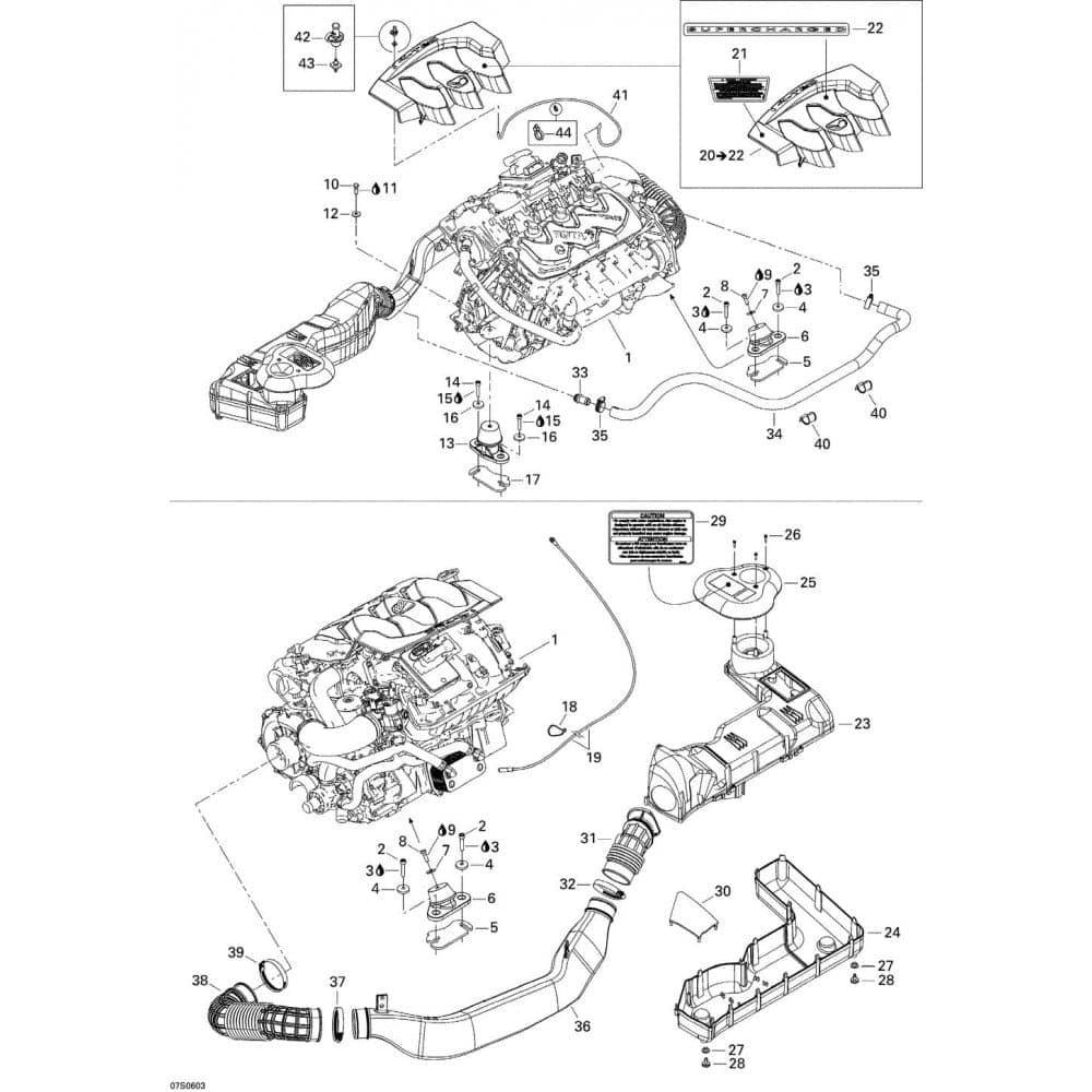 ROTAX ENGINE *ENGINE-1503 - 270000640 - Promo-jetski