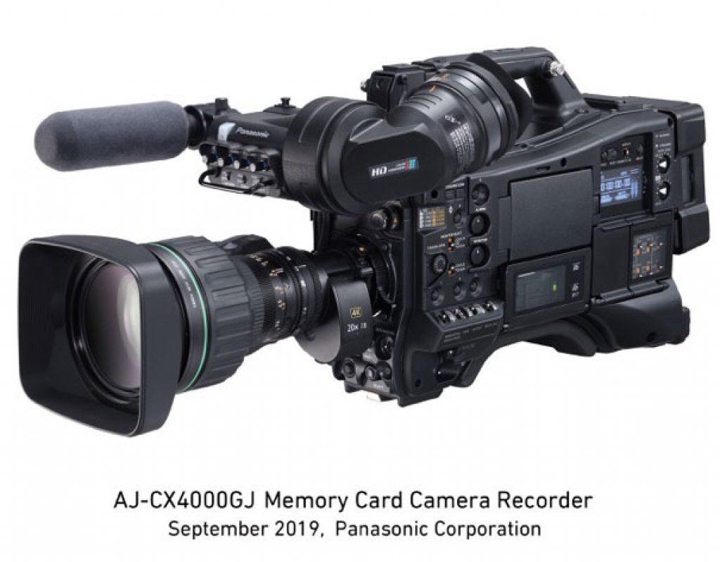 Panasonic AJ-CX4000GJ, a broadcast shoulder mount 4K camera recorder by ...