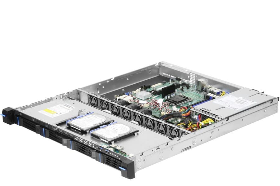 Chenbro 1U 4Bay Single Processor rackmount Server - RM14604-X11SPL-F