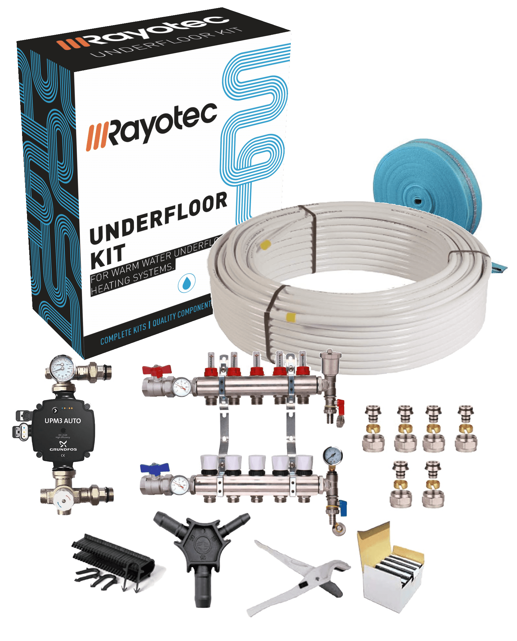 Warm Water Underfloor Heating Kits