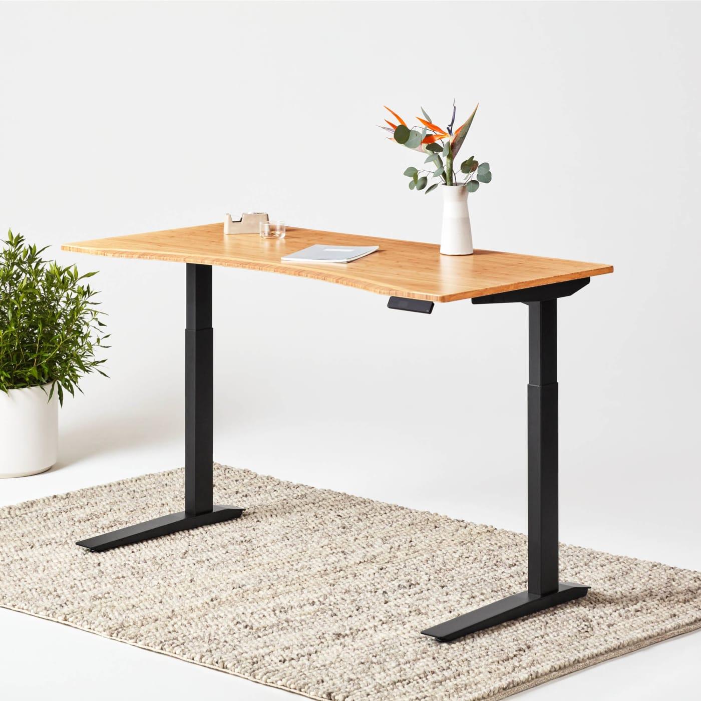 Fully + Jarvis Bamboo Standing Desk