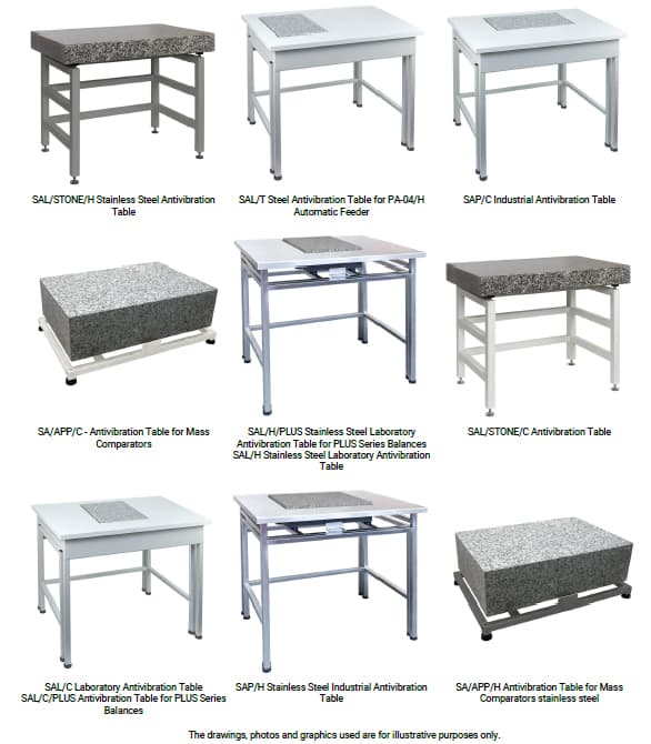 RADWAG SAL/C Laboratory Antivibration Table