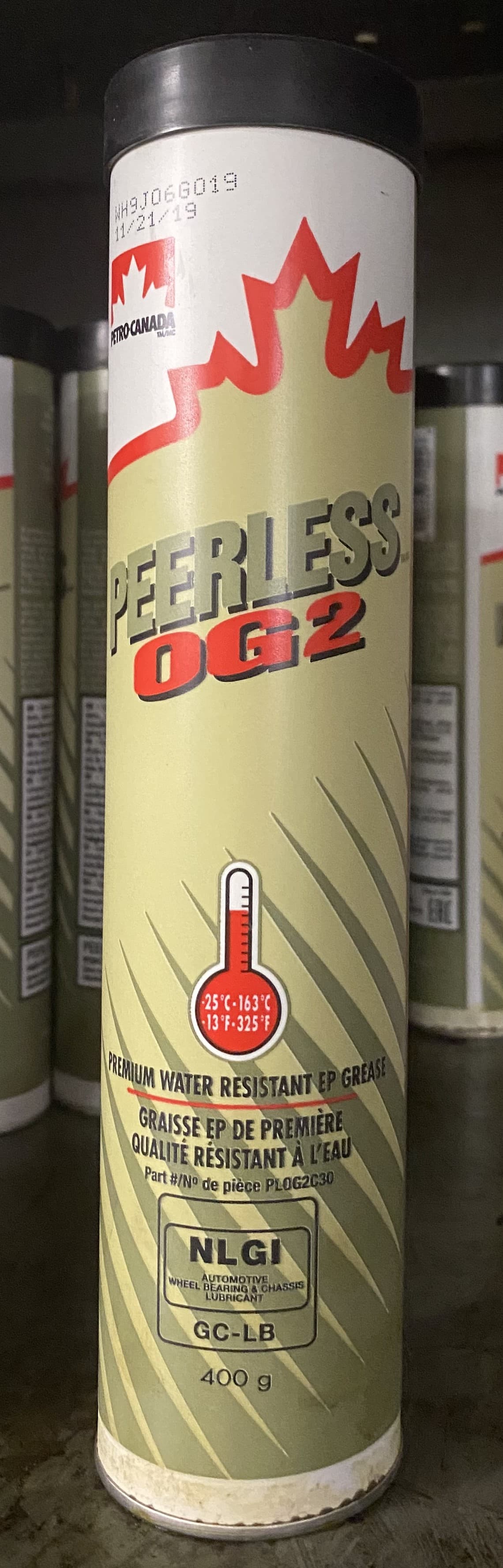 GREASE PETRO CANADA PEERLESS OG2 400G CARTRIDGE - LUBRICANTS ...