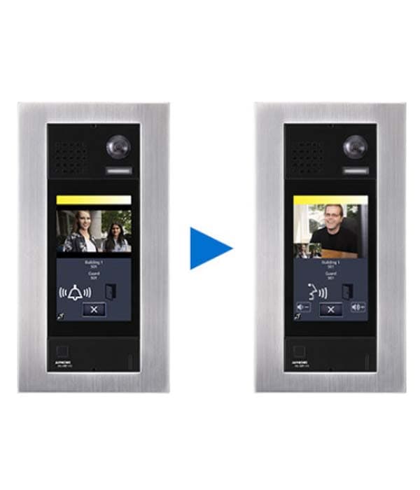 AIPHONE IXG-DM7-HID IP ENTRY STATION WITH READER - Nexlar E-Commerce