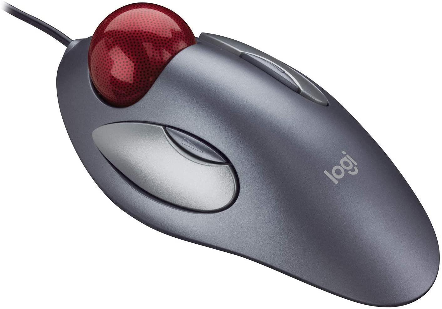 Logitech Trackman Marble Wired Trackball Ergonomic Mouse Deals