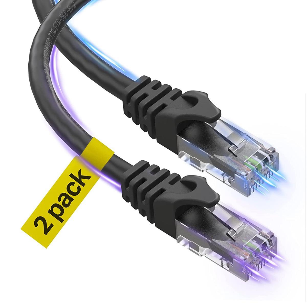 Ultra Clarity Cables Cat6 40ft Ethernet Cable 2 Pack Deals