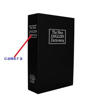 Wifi Book Spy Camera 4K HD Hidden Spy Camera 64GB - Bathroom Spy Camera ...