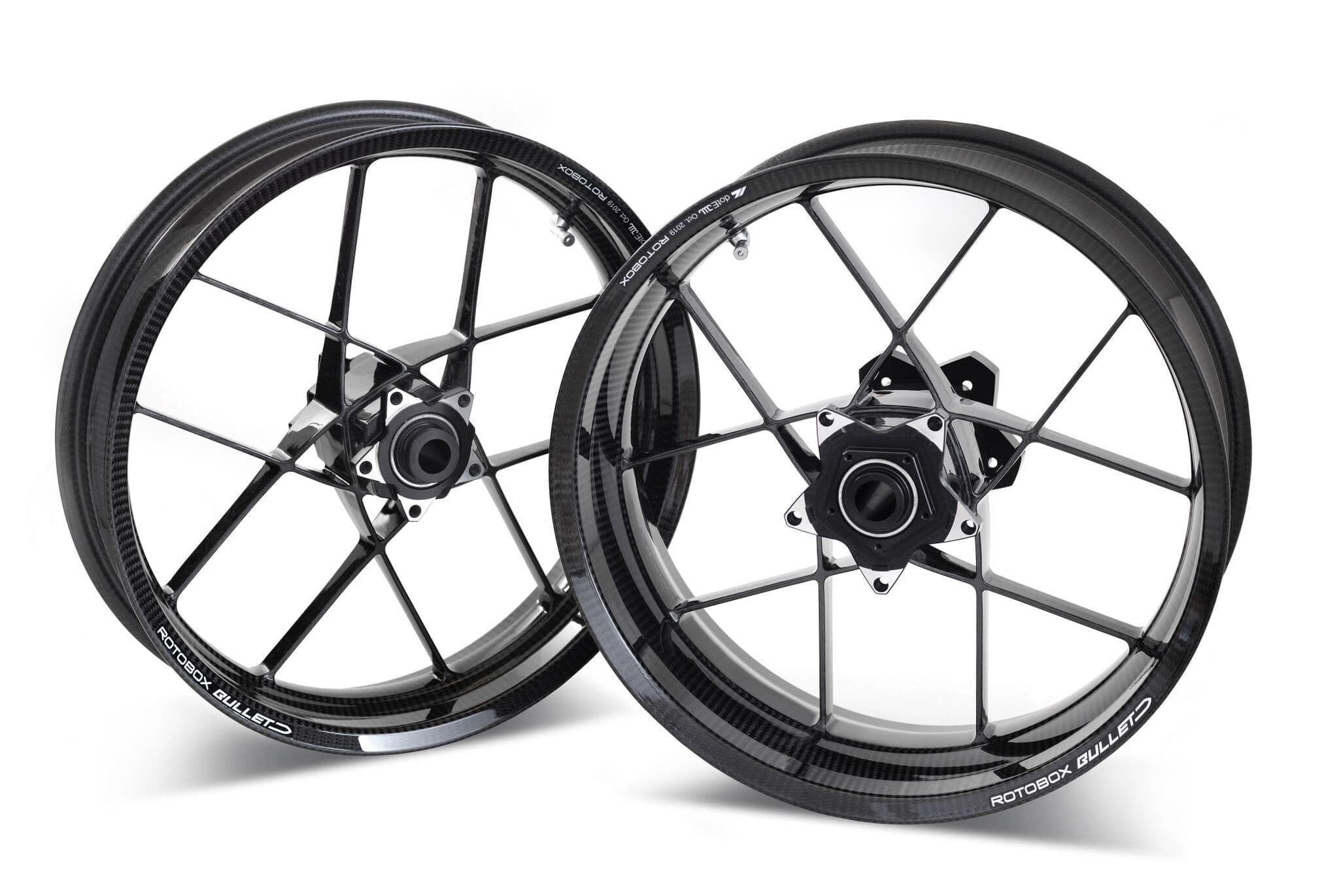 RotoBox Bullet Forged Carbon Fiber Wheels - Aprilia, BMW, Honda ...