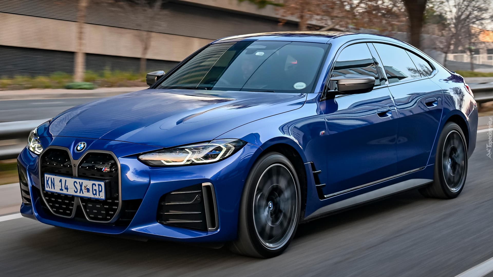 BMW I4 M50 przód i bok