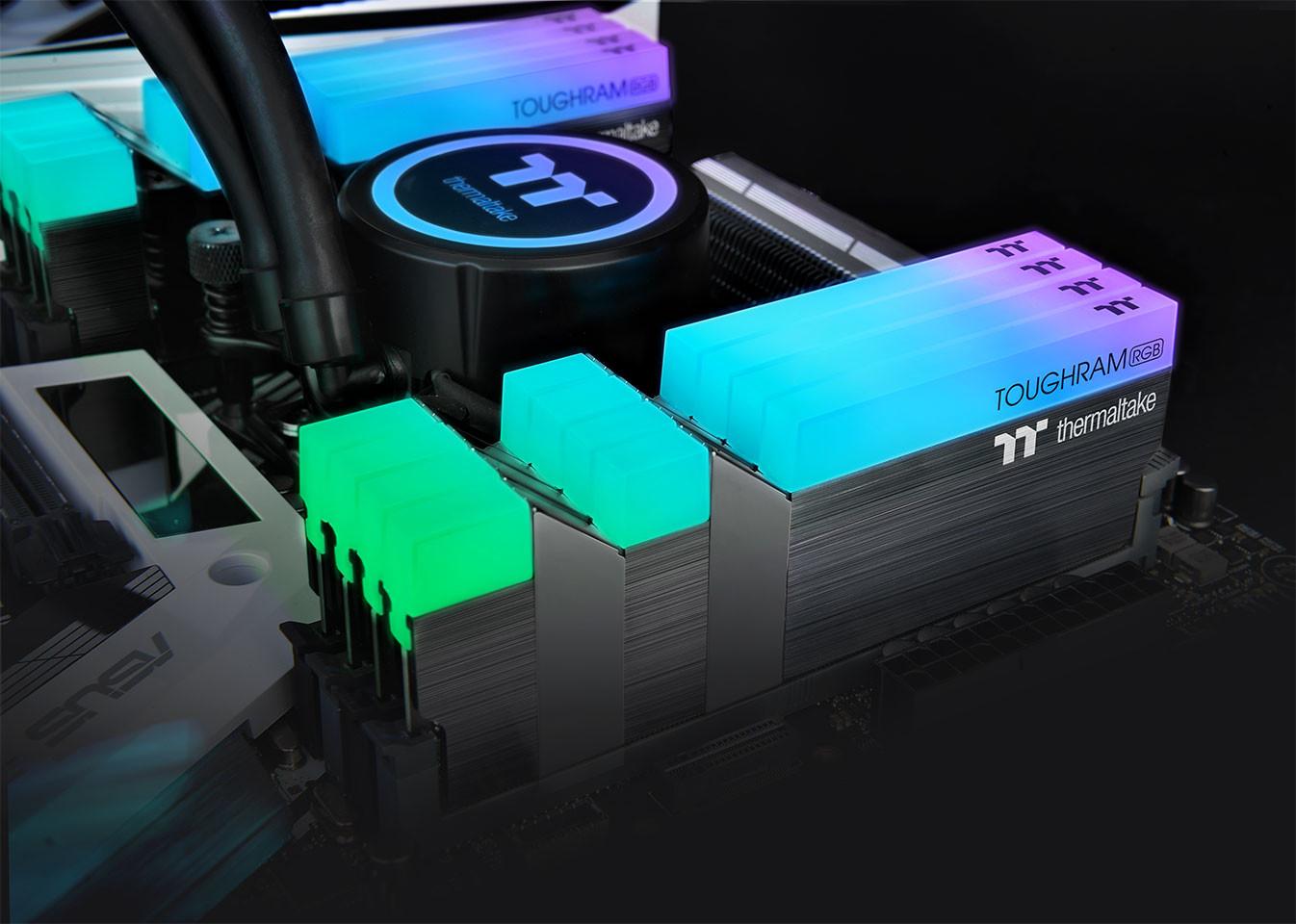 Thermaltake Launches TOUGHRAM RGB DDR4 Memory Series | TechPowerUp