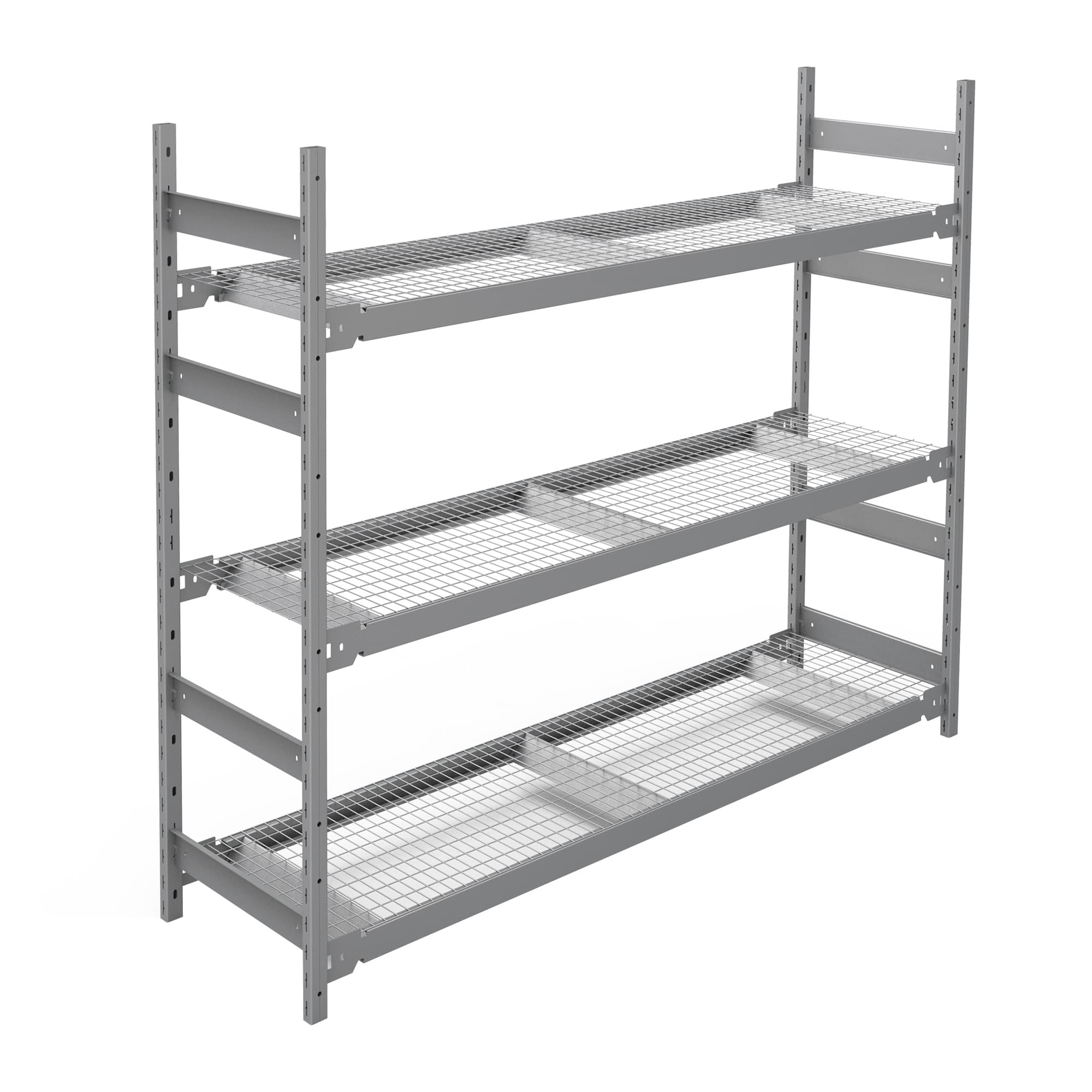 Metalware RN573 Wide Span Storage Shelving, Steel, Boltless, 800 lbs ...