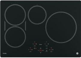 GE Profile PHP9030DJBB 30" Electric Cooktop with Induction Elements