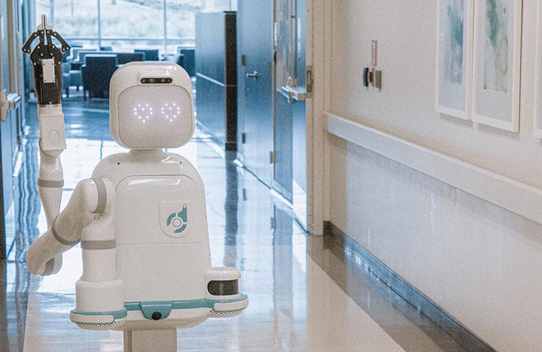 Meet Moxi, the robot helping to lighten nurses’ workload | LaptrinhX / News