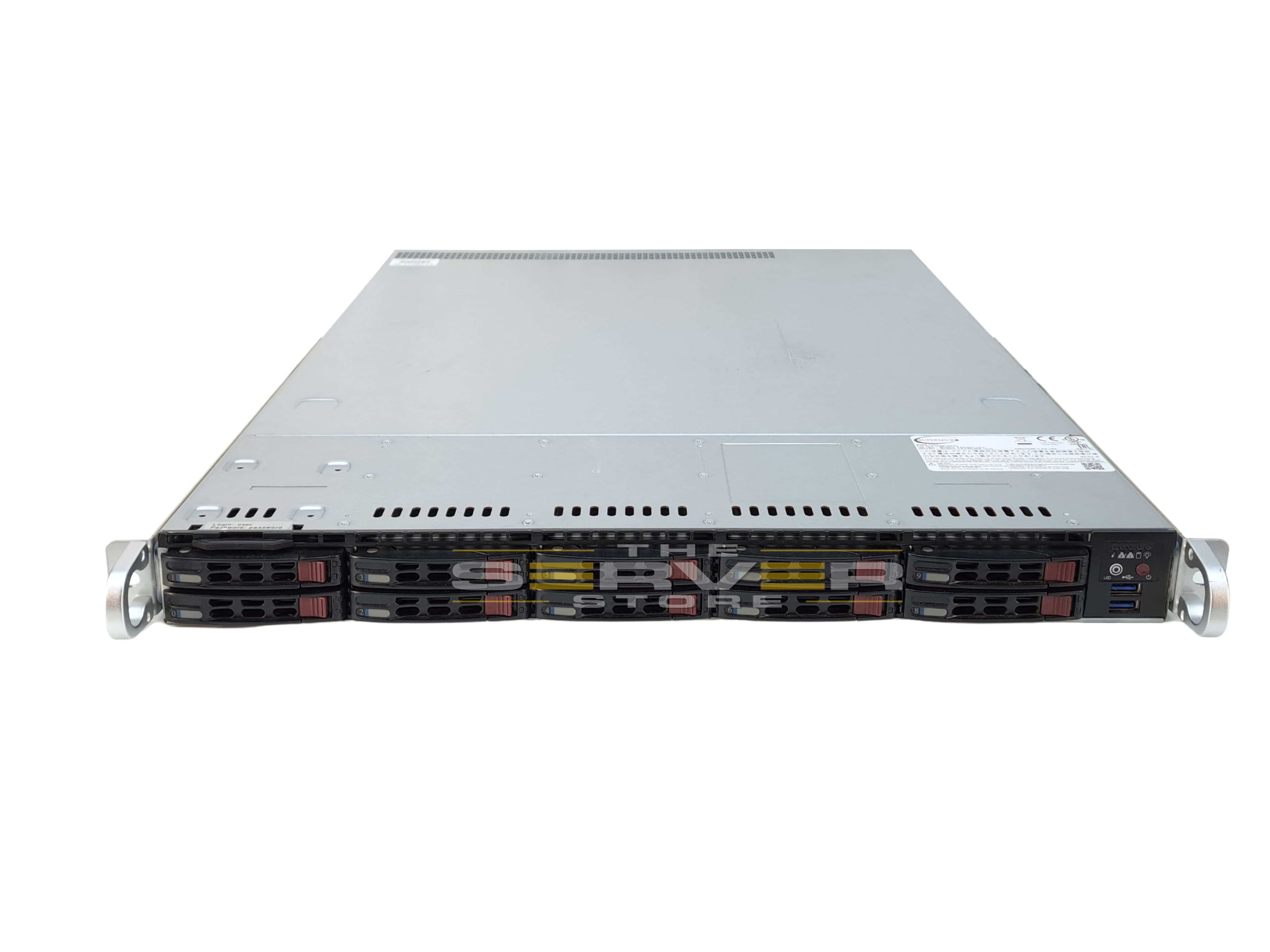 SuperMicro SuperServer SYS-1029P-WTRT 10SFF 1U Rack Server