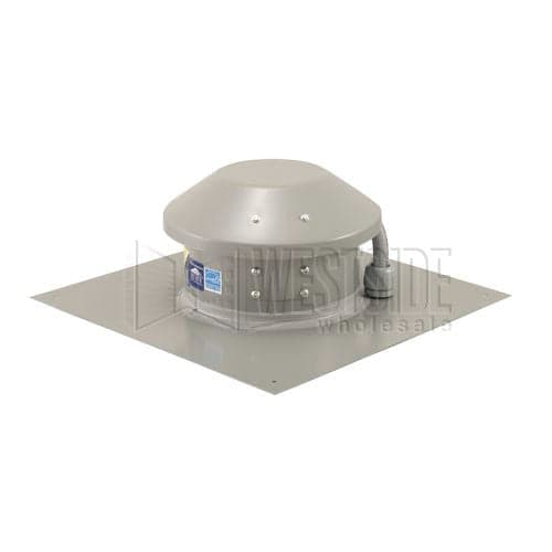 Fantech RE54 Inline Exhaust Fan, Roof/Wall-Mount Centrifugal Exhauster ...